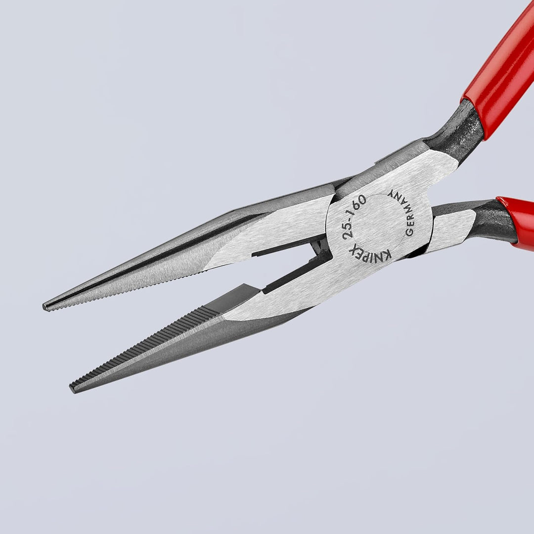 Knipex 25 01 160 - Zange (Seitenschnitt, Chrom-Vanadium-Stahl, Kunststoff, rot) einheitsgrösse, einh