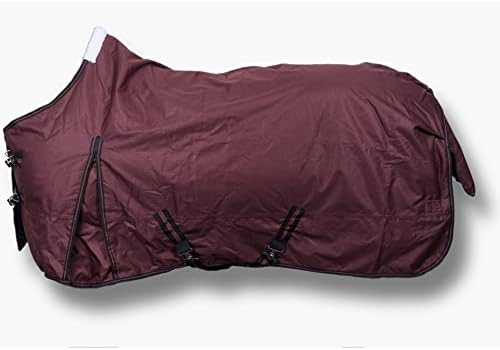RL24 - Winterdecke 100g Füllung 600D BASICLINE weinrot 95cm Weinrot (Altes Modell) 95cm (100g/m² Fül