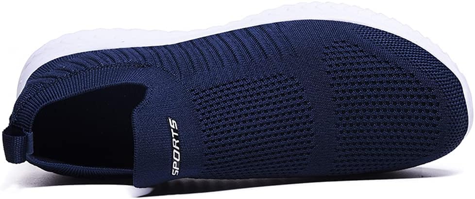 YisiNP Mesh Sneaker Damen Herren Sportschuhe Slip on Laufschuhe Ohne Schnürsenkel Männer Schuhe Snea