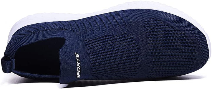 YisiNP Mesh Sneaker Damen Herren Sportschuhe Slip on Laufschuhe Ohne Schnürsenkel Männer Schuhe Snea