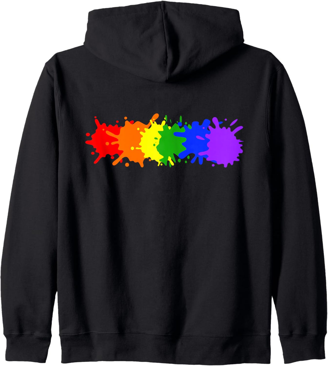 Menschliche LGBT Gay Pride Flagge Regenbogen Kapuzenjacke