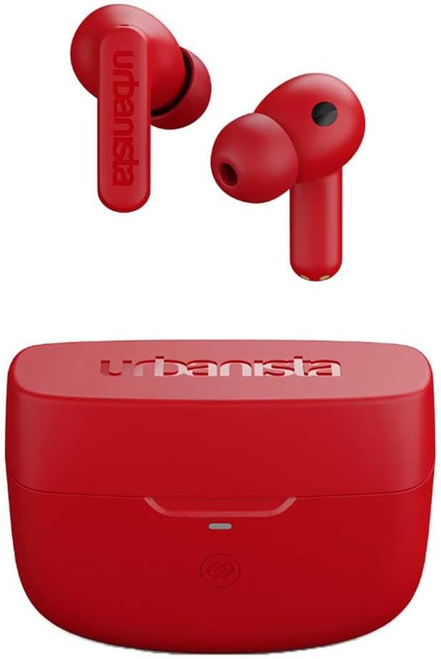 Urbanista Atlanta In Ear Kopfhörer Bluetooth Noise Cancelling, Hybrid ANC, Tiefe Bässe, spritzwasser