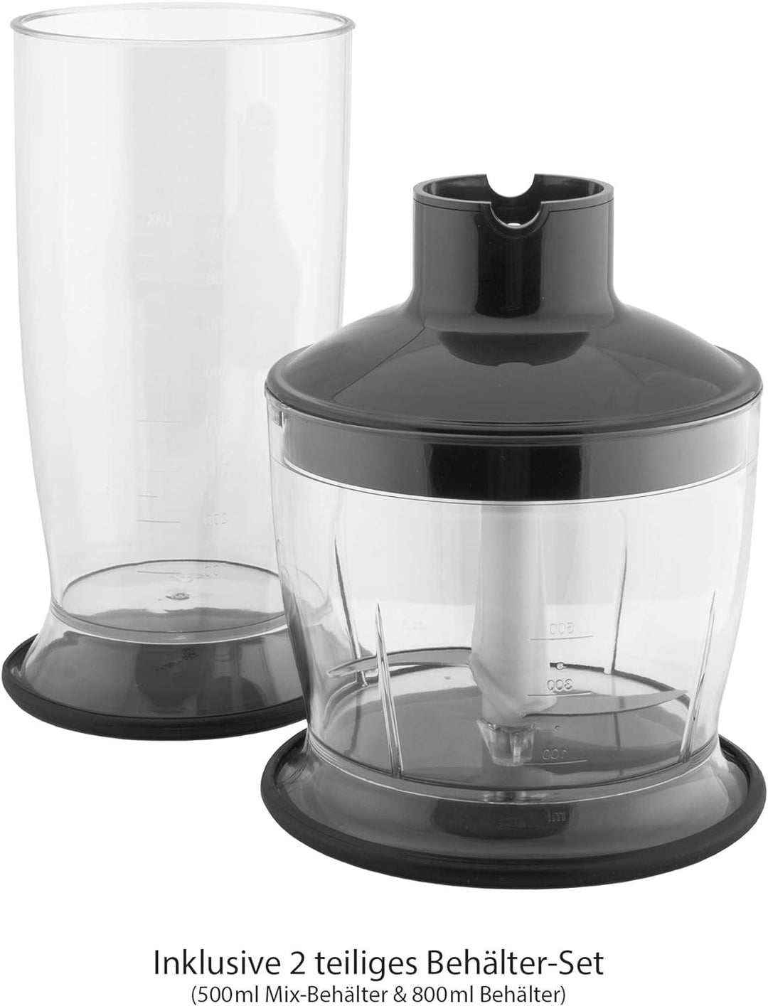 GASTROBACK Design Stabmixer Advanced Pro, D x H: 65 x 400 mm, Schwarz, Blau, Edelstahl
