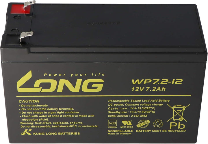 Kung Long Akkusatz passend für APC RBC48, SUA750I, SMT750I, DLA750I, UPS-750T, UPS-750THV, UPS-750TL