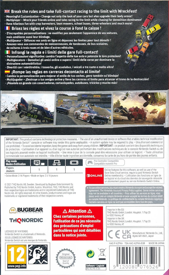 Wreckfest NS