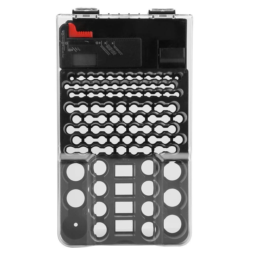 1 Pc Batteriespeicher 104 Grids Batterie Aufbewahrungsbox Battery Organizer Batterie Box mit Batteri