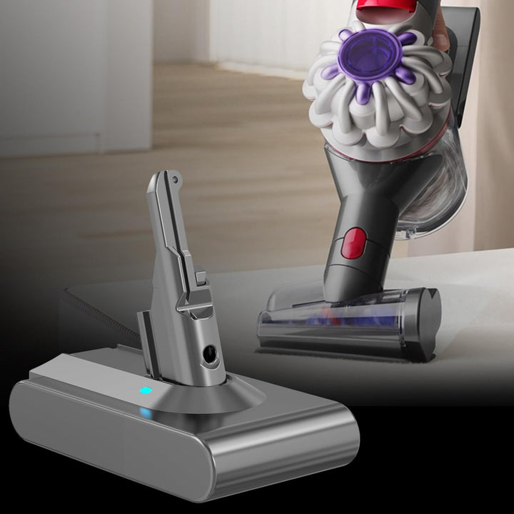 21,6 V, 8000 mAh Ersatzakku für Dyson V8 SV10 Lithium-Ionen-Akku, 8,0 Ah, hohe Kapazität, kompatibel