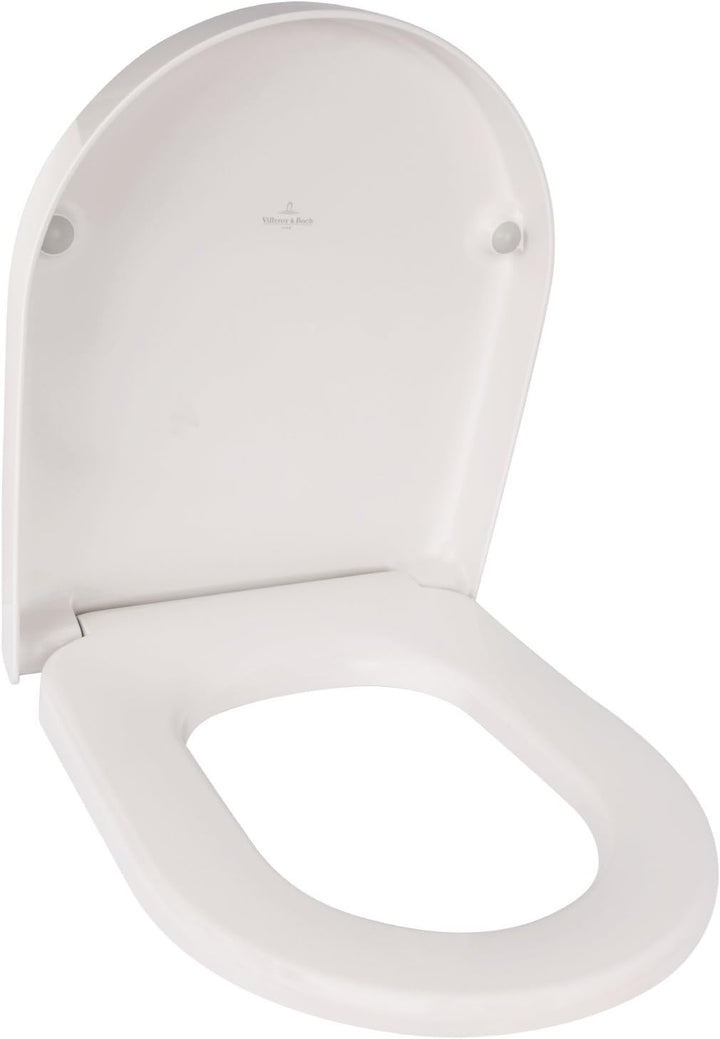 Villeroy &amp; Boch 9M68S101 Sitz | WC-Brille aus Duroplast-Kunststoff | Soft-Close-Absenkautomatik I Ta