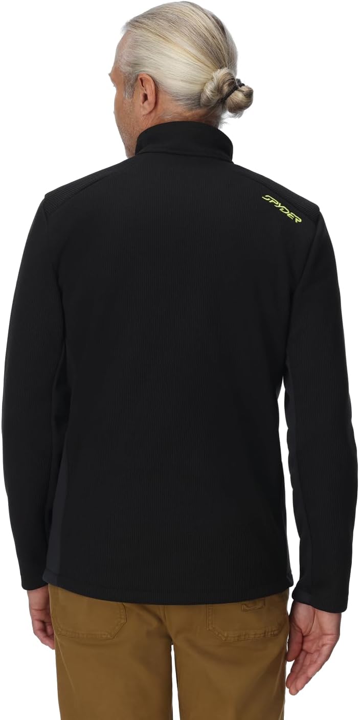 Spyder Herren Bandit Jacket Fleecejacke, S Black 4