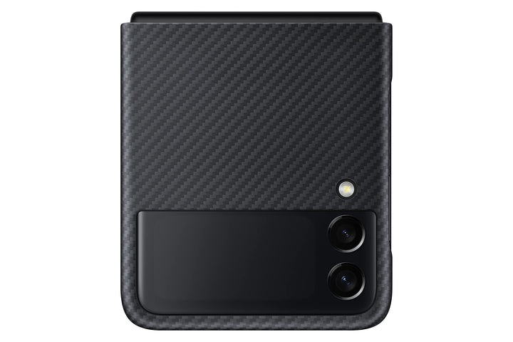 Samsung Aramid Cover Smartphone Cover EF-XF711 für das Galaxy Z Flip3 5G, Handy-Hülle, Kevlar-Materi