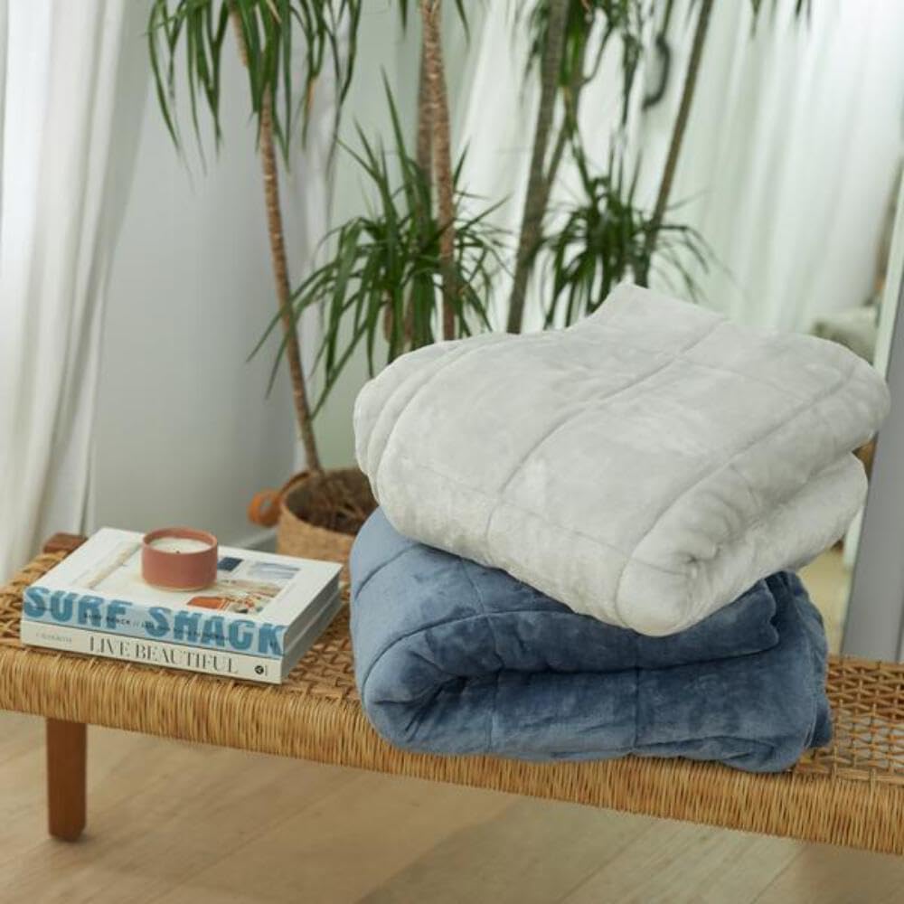 Slumber Cloud Plüschdecke mit ClimaDry Faserfüllung (152x177cm) - American Styled Bedding