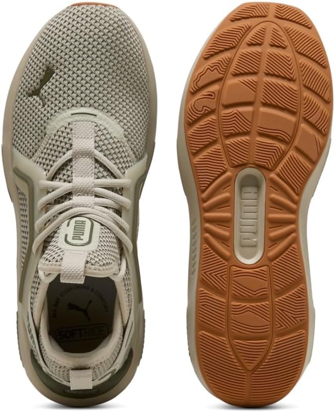 Puma Herren Softride Enzo EvoStrassen-Laufschuh 8.5 US 25 Frühlings Sommer Farben Dessertstaub Loden