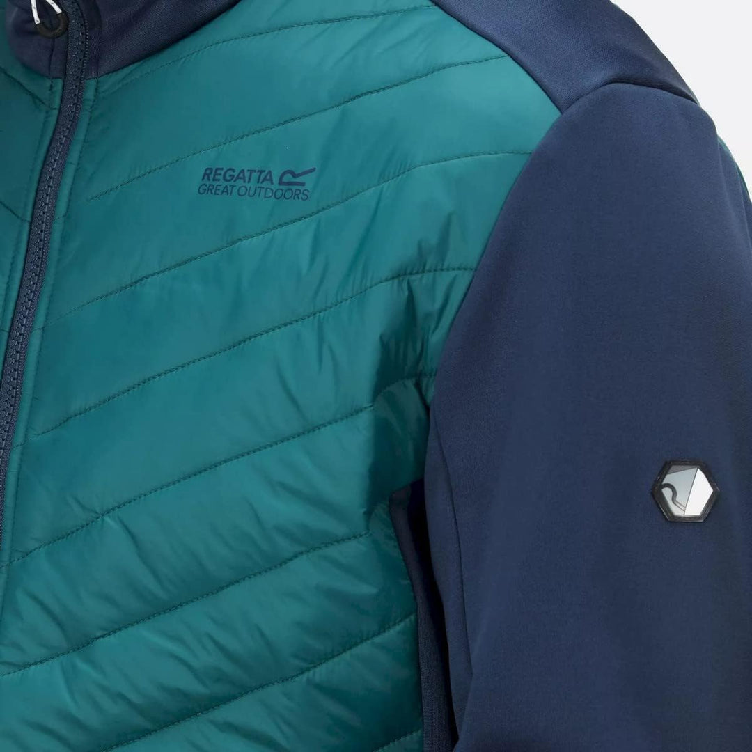 Regatta Hybrid Softshelljacke Herren Clumber III, Grösse:XL, Farbe:Grün