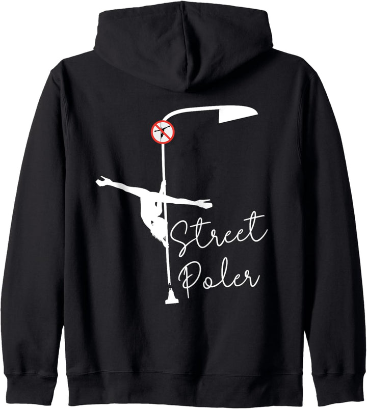 Pole Dance Street Poler Casual Streetwear Outfit Pole Dancer Kapuzenjacke