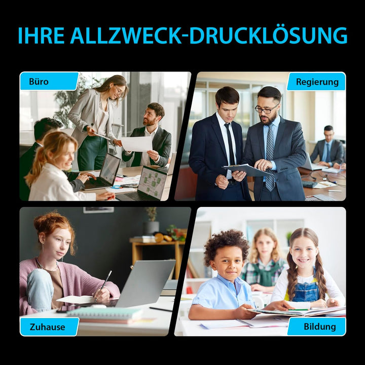 Smart Ink kompatible Tonerkartusche als Ersatz für Samsung CLT-404 CLT-P404C CLT-K404S CLT-C404S 4 T