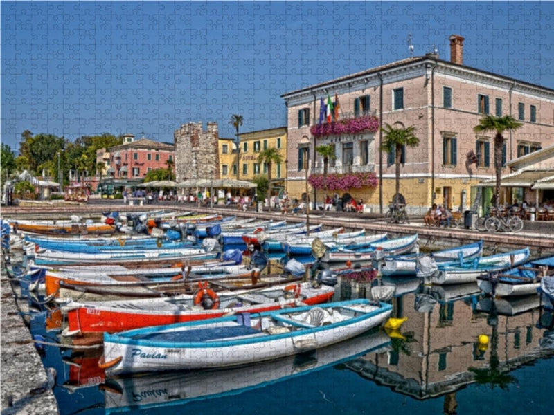 CALVENDO Puzzle Bardolino - Gardasee-Impressionen 1000 Teile Lege-Grösse 64 x 48 cm Foto-Puzzle Bild