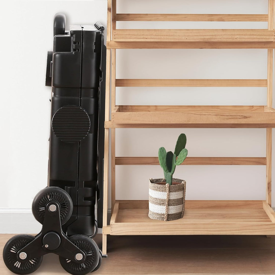 PUCHIKA Einkaufstrolley klappbar, Einkaufswagen Trolley, Einkaufstrolley mit Deckel, Shopping Trolle