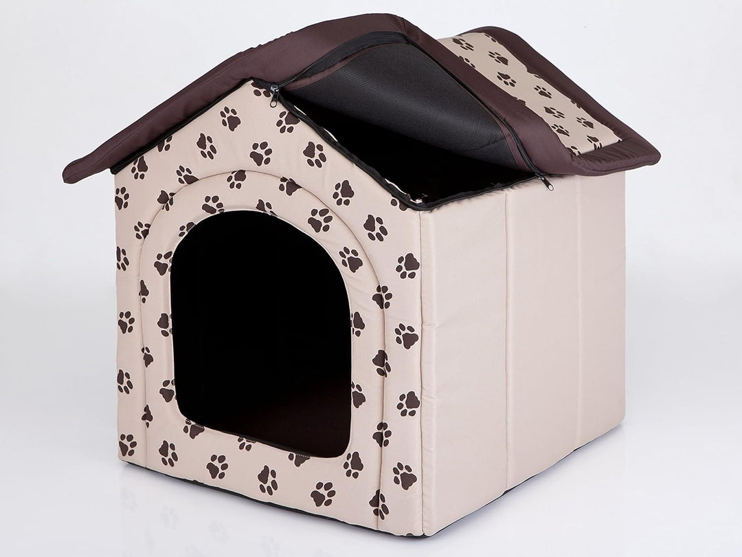 Hobbydog Hundehütte, Grösse 4, 60x55cm, aushaltbares Codurastoff, waschbar bei 30 ° C, Beständigkeit