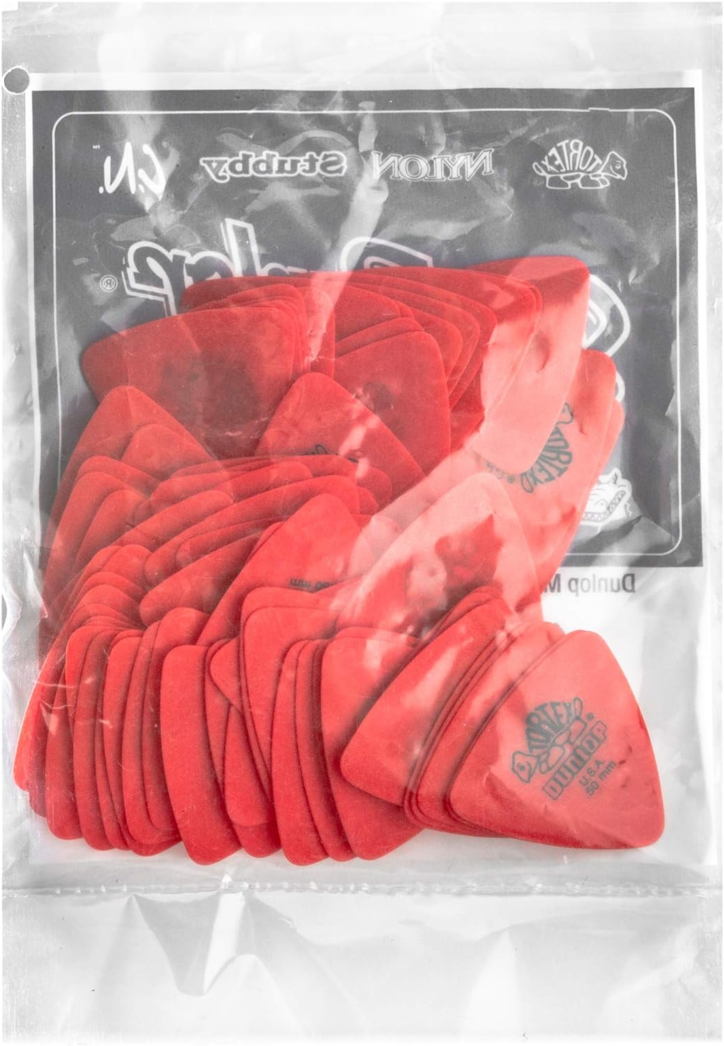 Médiators Jim Dunlop 0,50mm Tortex Triangle 0,50mm sachet de 72 Sachet de 72 0,50mm, Sachet de 72 0,