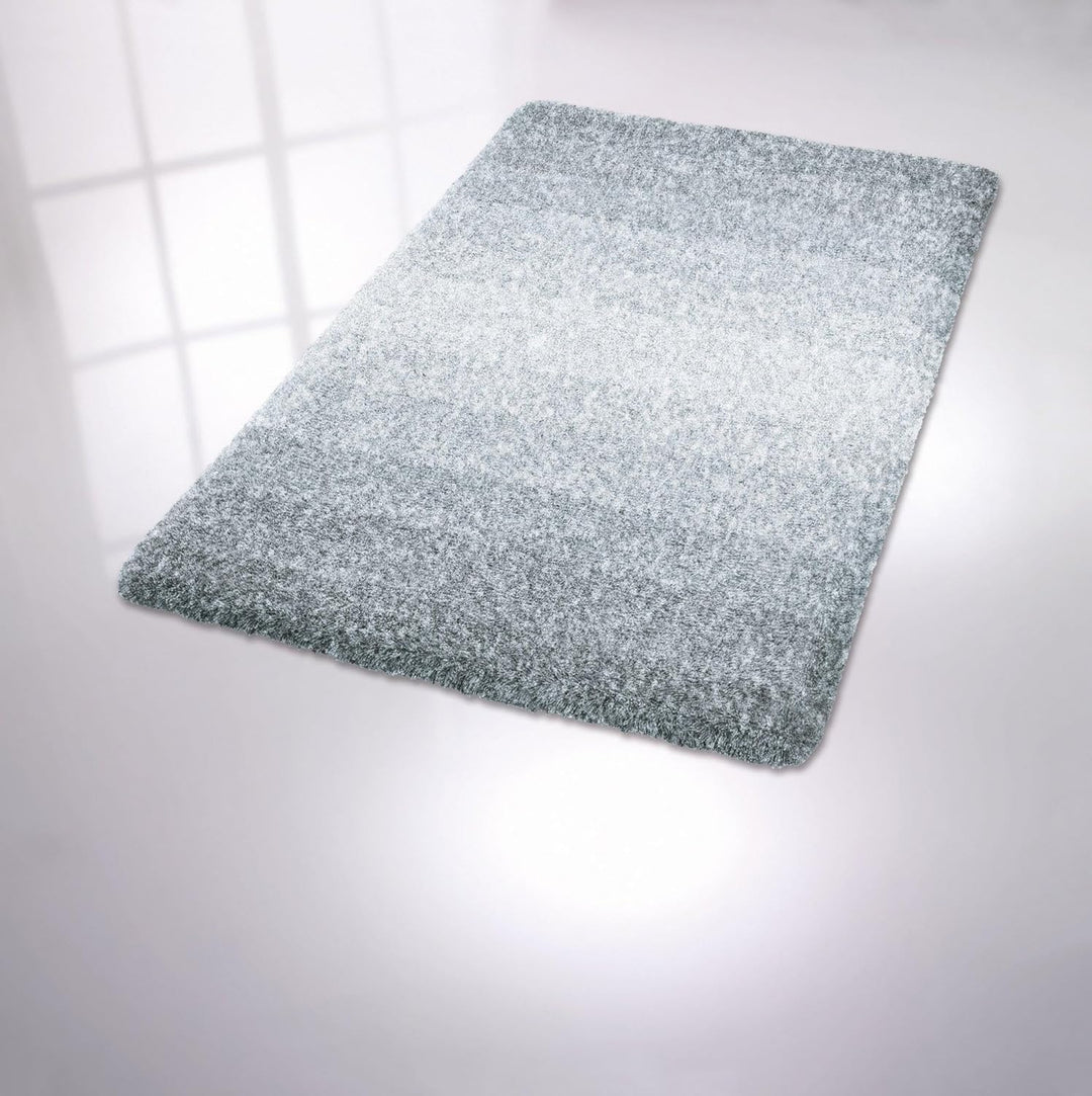 Kleine Wolke Oslo Badteppich, 100% Polyester, Platin, 60 x 60 cm WC 60 cm x 60 cm Platin, 60 cm x 60