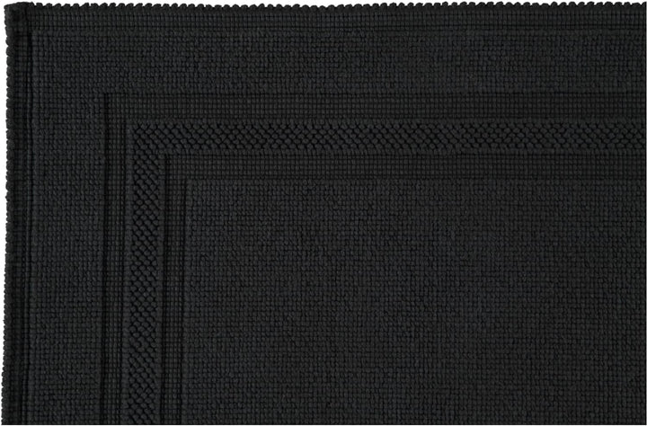 RHOMTUFT Badematte Gala Schwarz 15 Grösse 60x90 cm Schwarz - 15 60x90 cm, Schwarz - 15 60x90 cm
