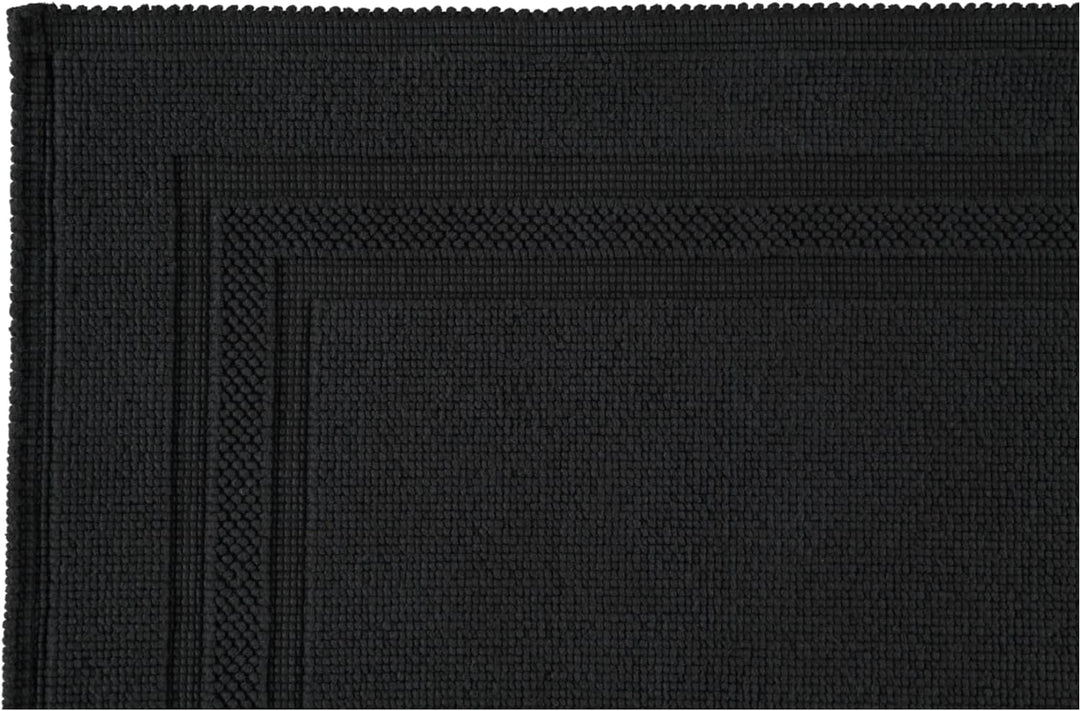 RHOMTUFT Badematte Gala schwarz - 15 70x120 cm