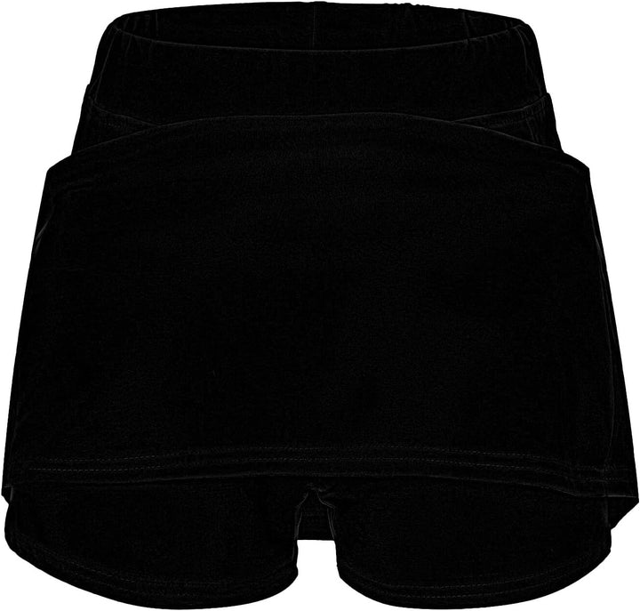 Yowablo sportrock mit Hose wanderrock Damen mit innenhose Rock mit Hose drunter Tennisrock Damen mit