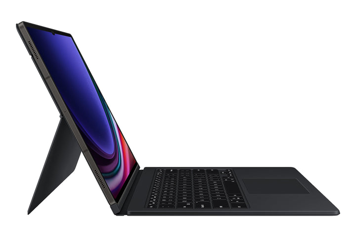 Samsung Book Cover Keyboard für Galaxy Tab S9 Ultra Schwarz Tastatur Schutzhülle, Book Cover Keyboar
