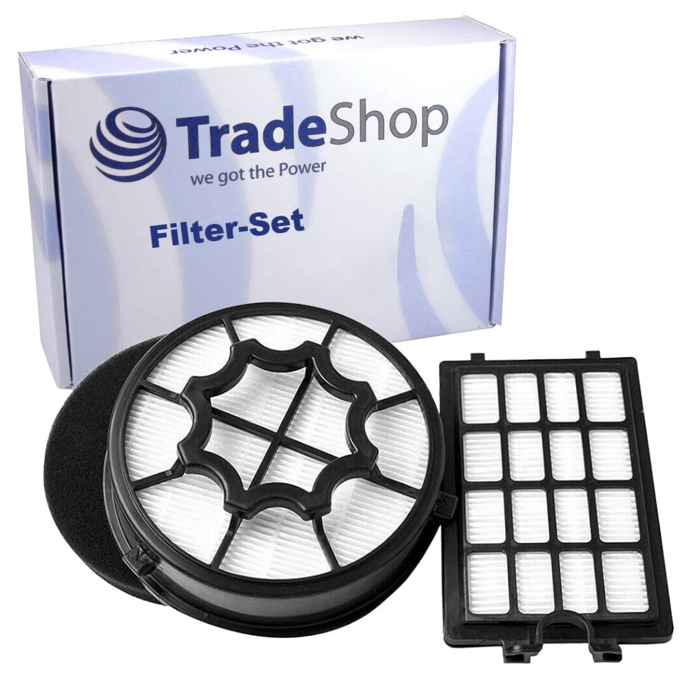 Trade-Shop Filter-Set kompatibel mit AEG EB X Efficiency, LX4-1-SM-P, WR Staubsauger - 3x Filter (Ab