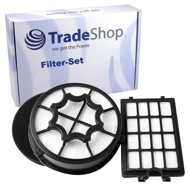 Trade-Shop Filter-Set kompatibel mit AEG EB X Efficiency, LX4-1-SM-P, WR Staubsauger - 3x Filter (Ab