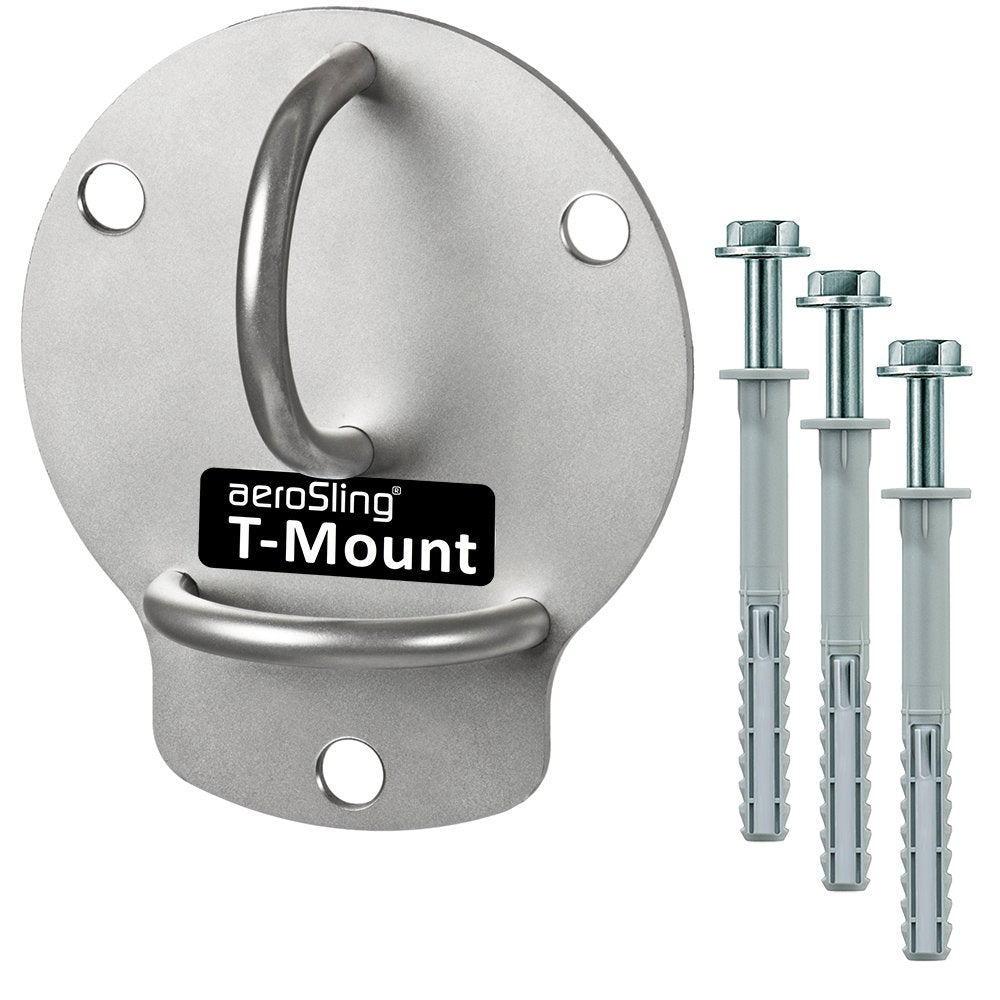 aeroSling T-Mount | Wandhalterung / Deckenhalterung für Sling Trainer | Schlingentrainer Equipment /