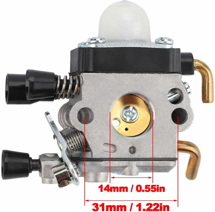 ZAMDOE Vergaser Luftfilter Ersatzteile für stihl FS75 FS80 FS85 FS75 HS75 HS80 HS85 HL75 HL75K FH75