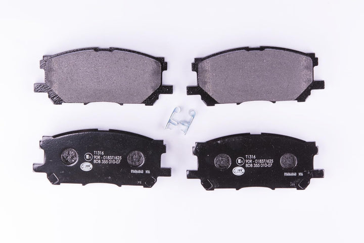 HELLA PAGID 8DB 355 010-071 Bremsbelagsatz - T1316 - Dicke/Stärke: 17mm - Bremssystem: Akebono - nic