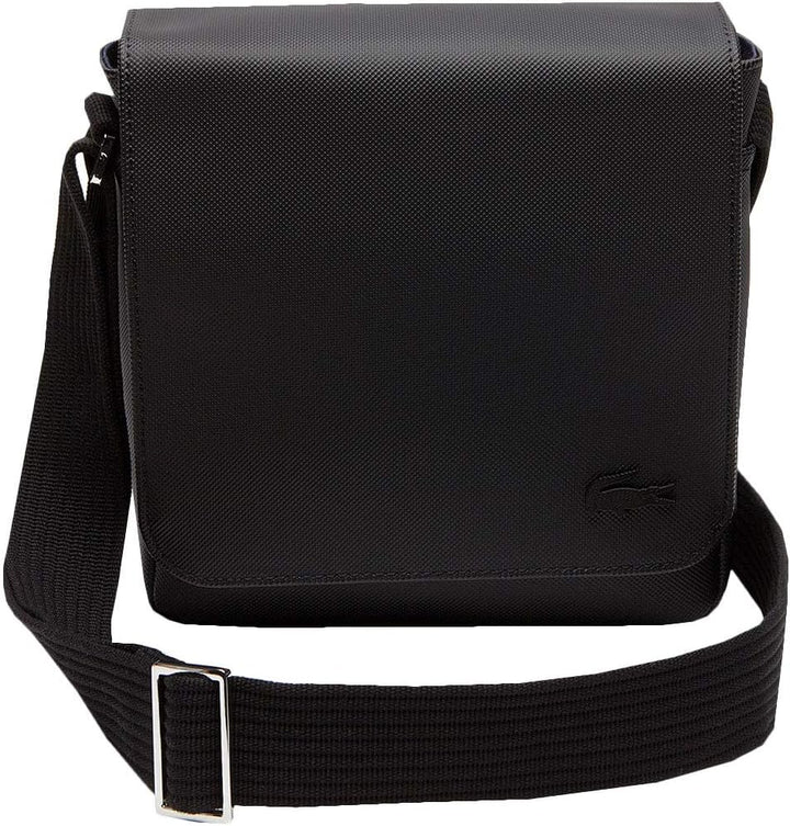 Lacoste Herren Nh2341 Umhängetasche Schwarz, Schwarz
