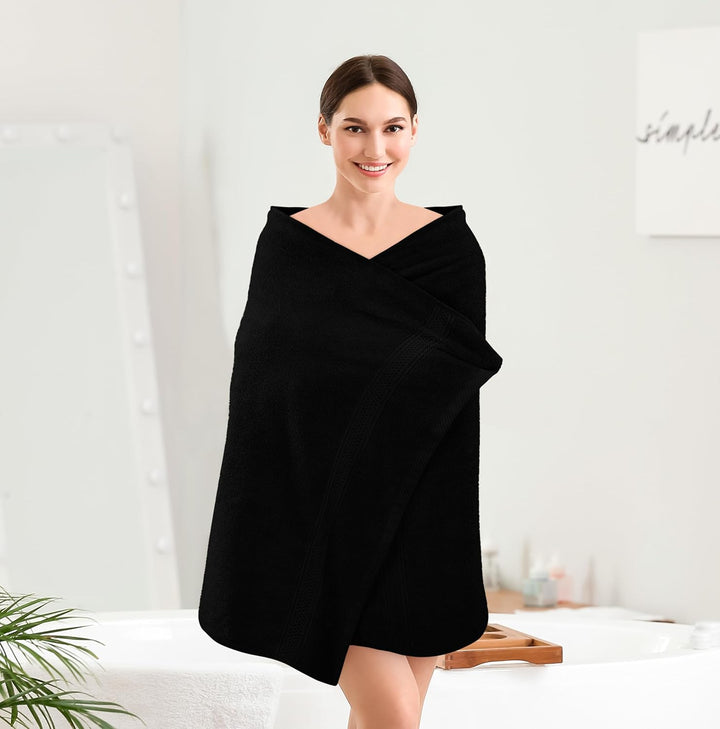 Utopia Towels - 4er-Pack Badetücher Set Premium 100% ringgesponnene Baumwolle 69 x 137 cm Handtücher