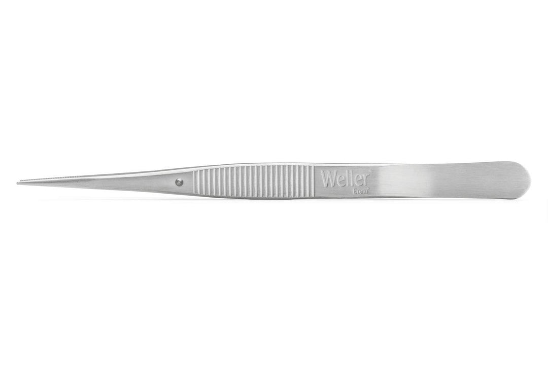 Weller Erem 20AS Präzisionspinzette, Mit Geriffeltem Fingerprofil Und Innen Geriffelten Spitzen Für