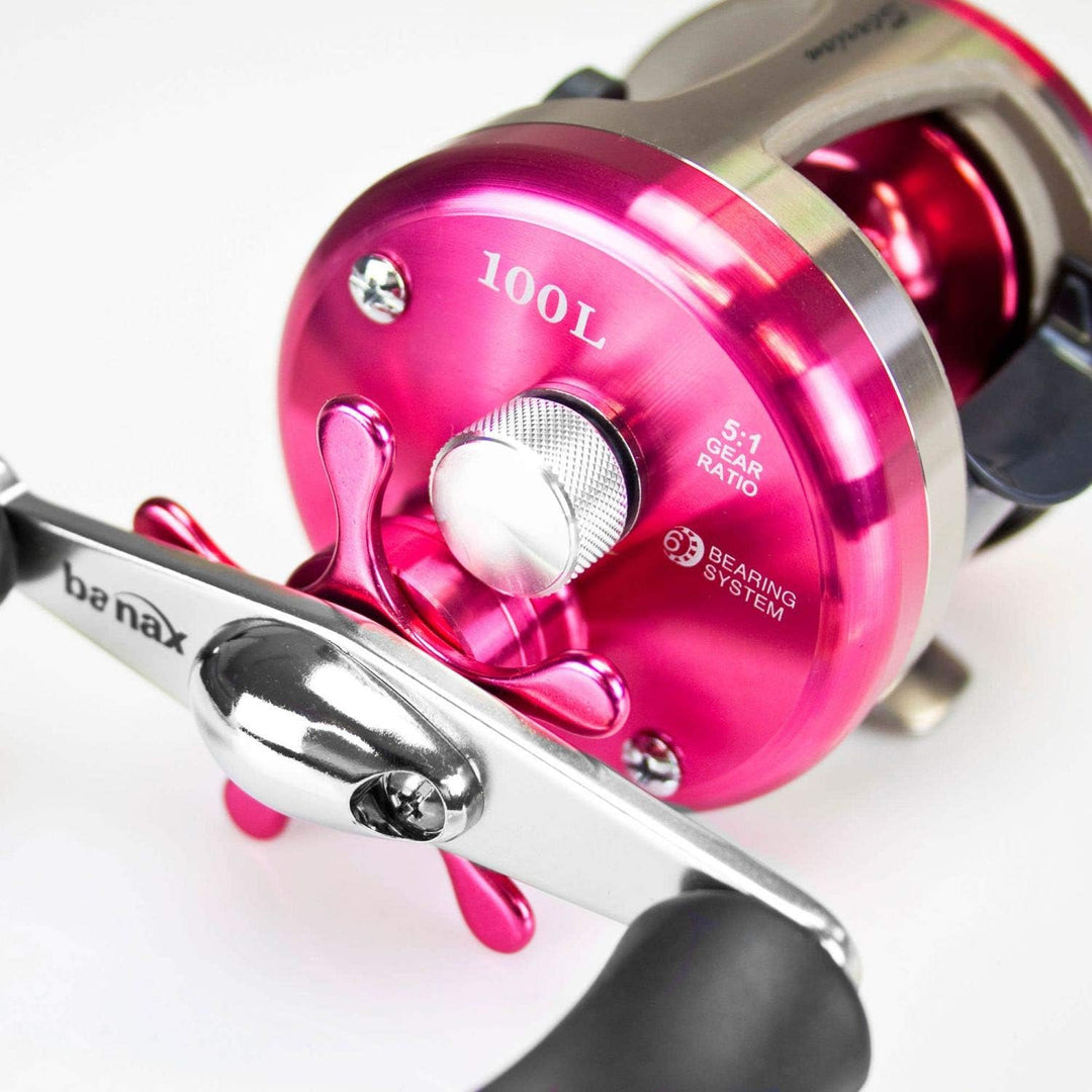 Banax Starion 100 L Jerkbait Round Profile Multirolle Linkshand