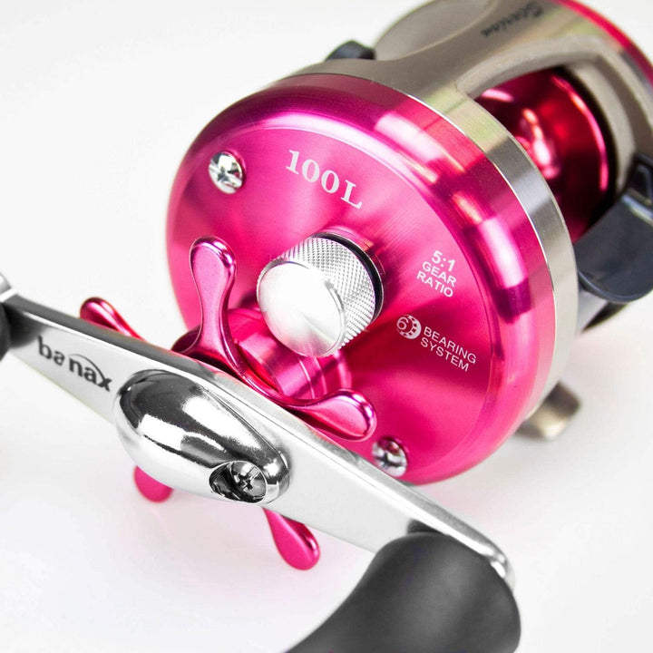 Banax Starion 100 L Jerkbait Round Profile Multirolle Linkshand