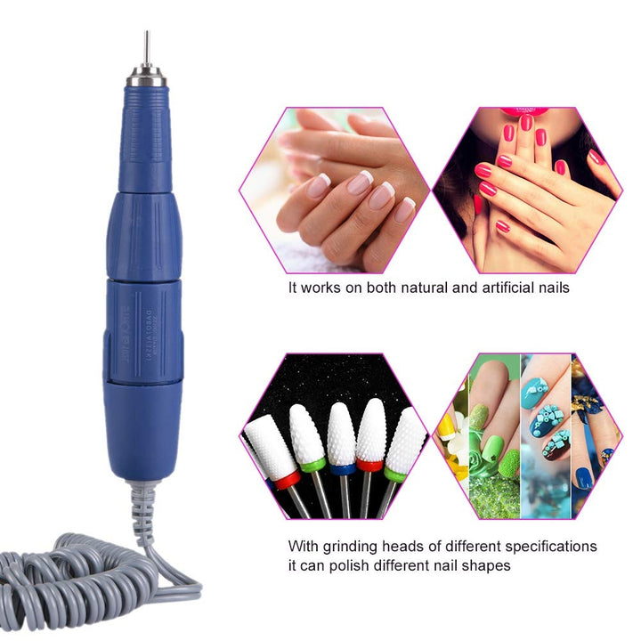 Nagelbohrergriff, Elektrische Nagelmaniküremaschine, 02L-2,35 Mm Elektrischer Nagelbohrergriff Hands
