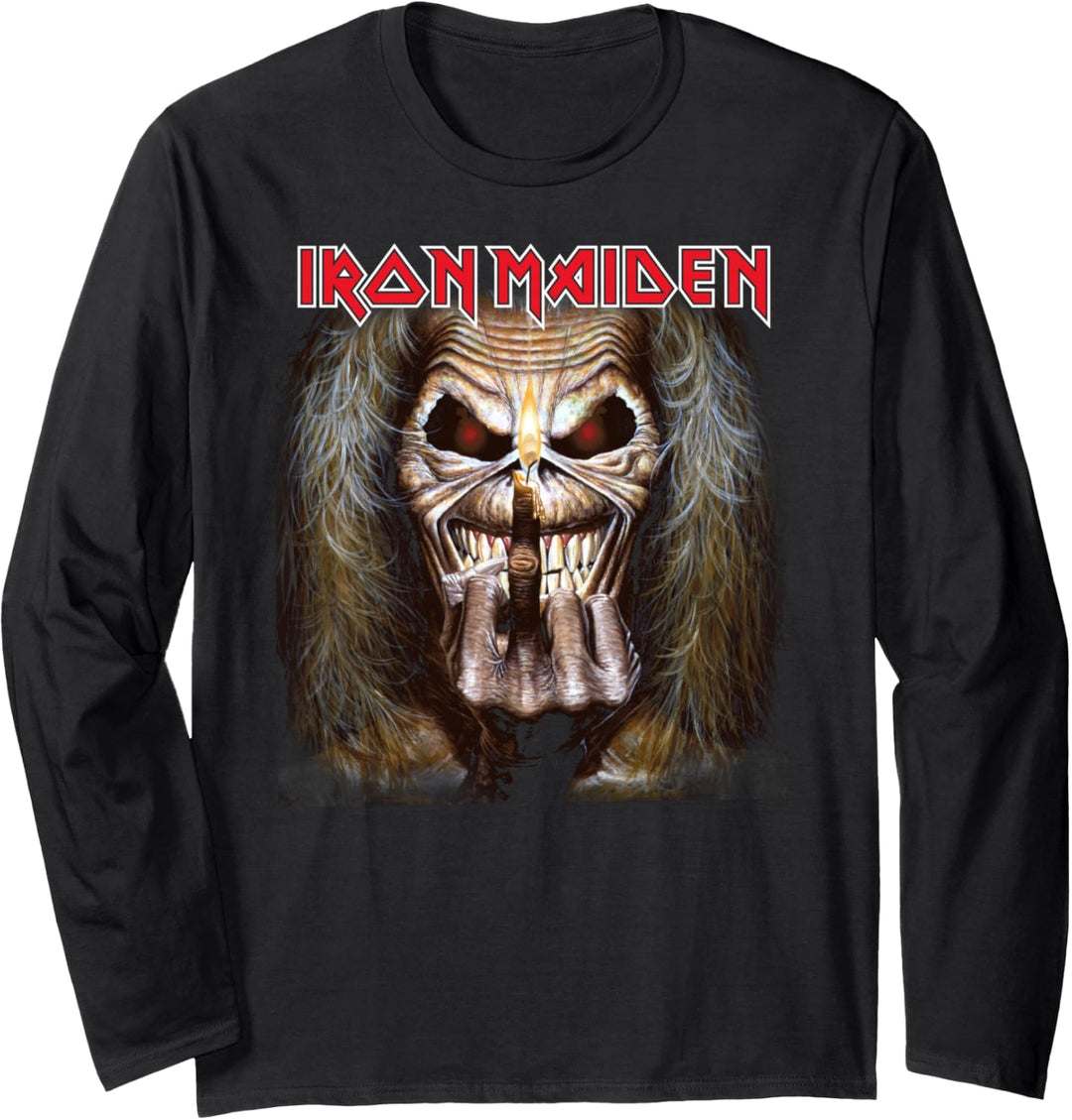 Iron Maiden - Candle Finger Eddie Langarmshirt