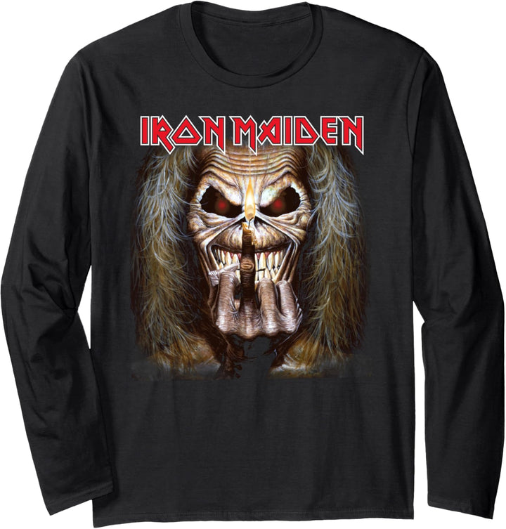 Iron Maiden - Candle Finger Eddie Langarmshirt