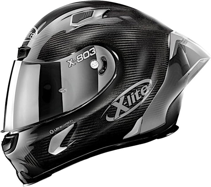 X-Lite X-803 RS Ultra Carbon Silver Edition Helmet Helm XL (62)