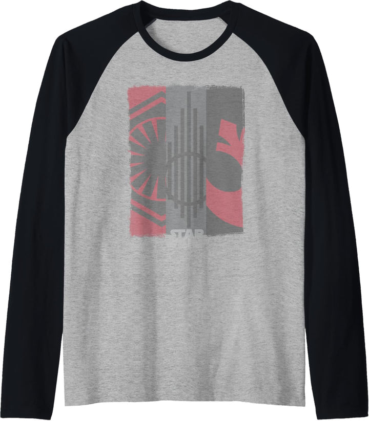 Star Wars The Force Awakens Triple Emblem Raglan