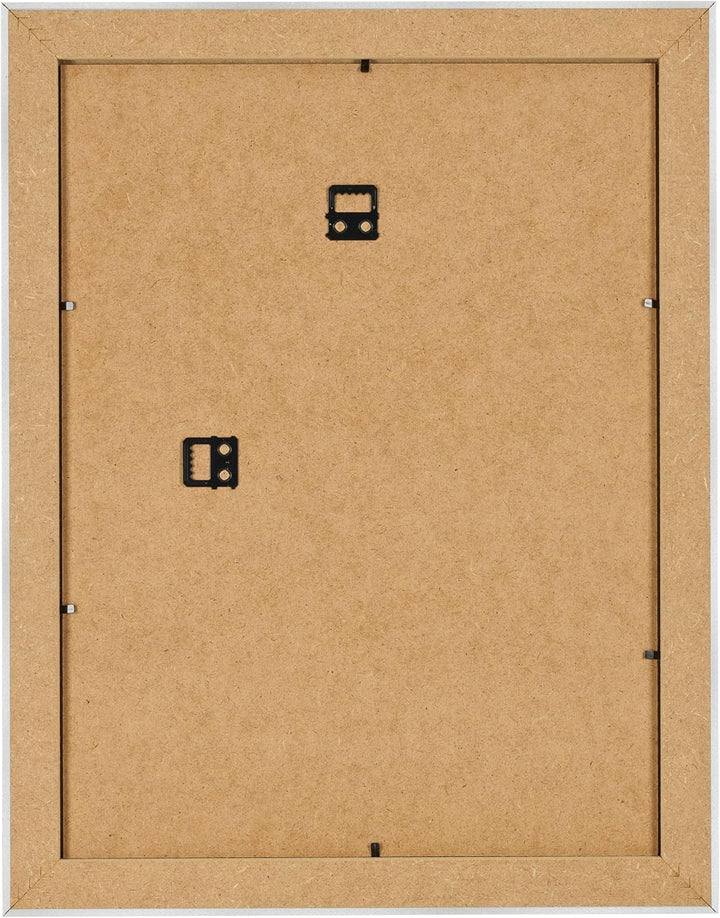 yd. Your Decoration - Bilderrahmen 75x100 cm - Aluminium Gebürstet - Bilderrahmen aus MDF mit Acrylg