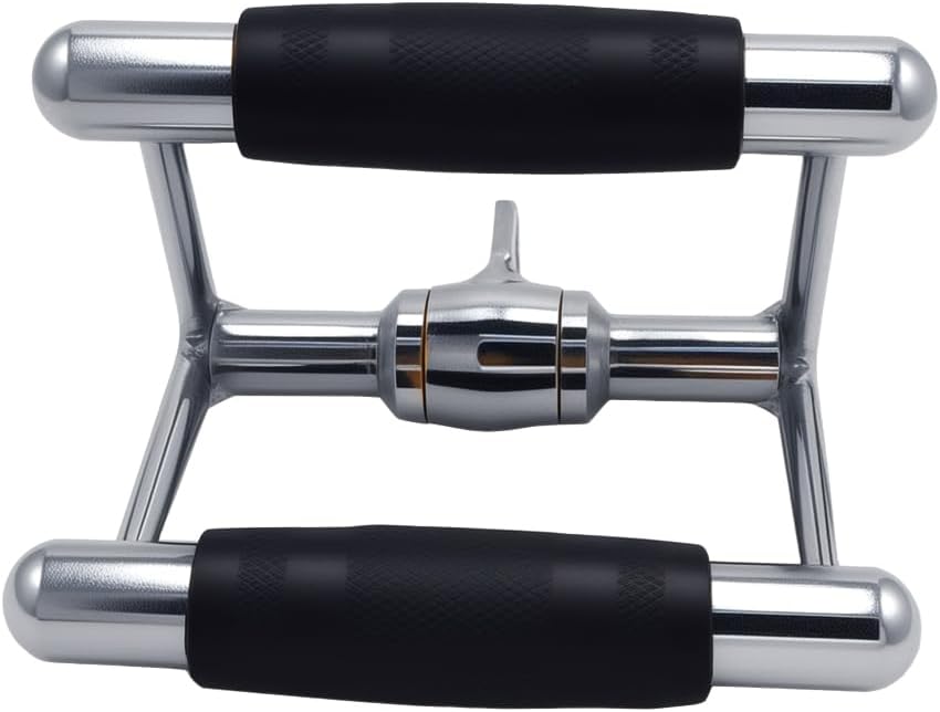 Rivotrance Kraftstation Latzug Griff, Latzugstange Kabelzug Griffe, Ruder D Griff für Pulley Krafttr