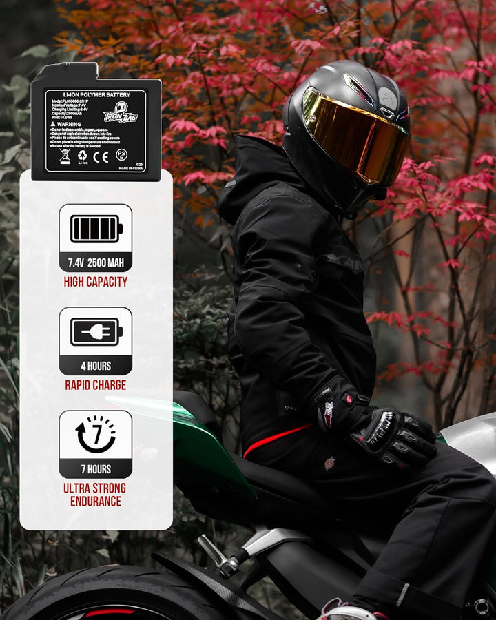 IRON JIA'S Batterie Lithium Polymer 7.4V wiederaufladbare 2500mAh Batterie, CE Zertifiziert, UN38.3,
