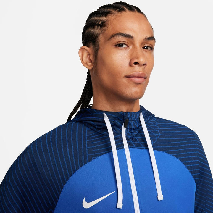 Nike Herren M Nk Df Strk23 Hd Trk Jkt K Jacket S Royal Blue/Obsidian/Royal Blue/White, S Royal Blue/