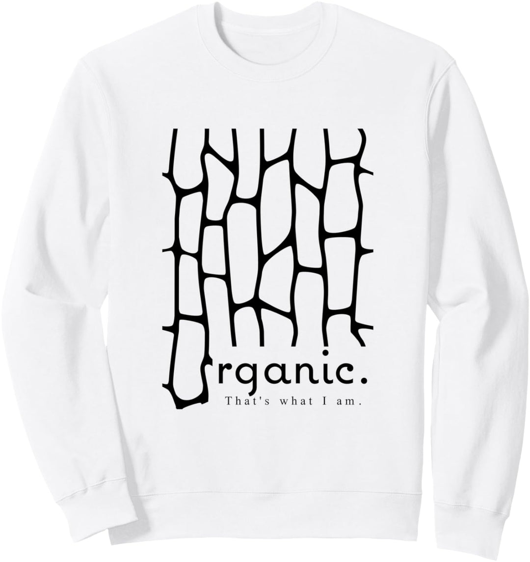 Organisch, Das Ist Es Was Ich Bin, Zellen Muster Sweatshirt