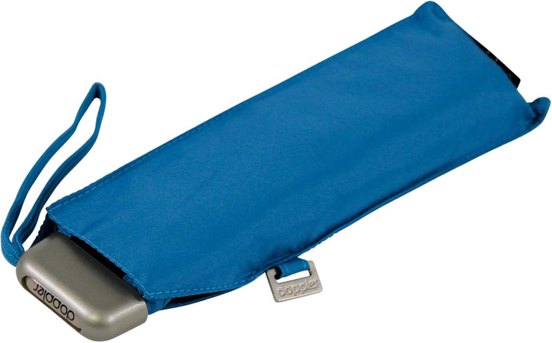 Doppler Regenschirm Taschenschirm Mini Slim Carbonsteel sturmsicher bis 100km/h Flach & Leicht Ultra