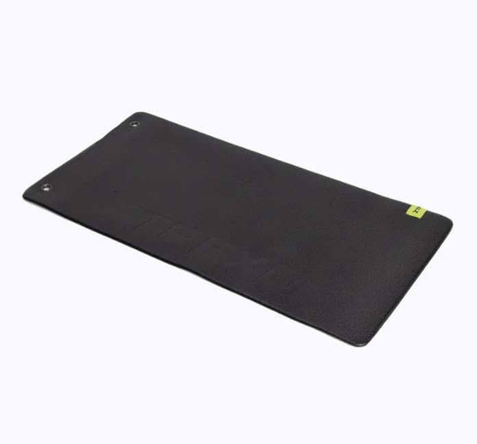 XTREXO Professional Trainingsmatte PROFESSIONAL in Schwarz 100 x 50 cm Yogamatte aus PVC Langlebig u
